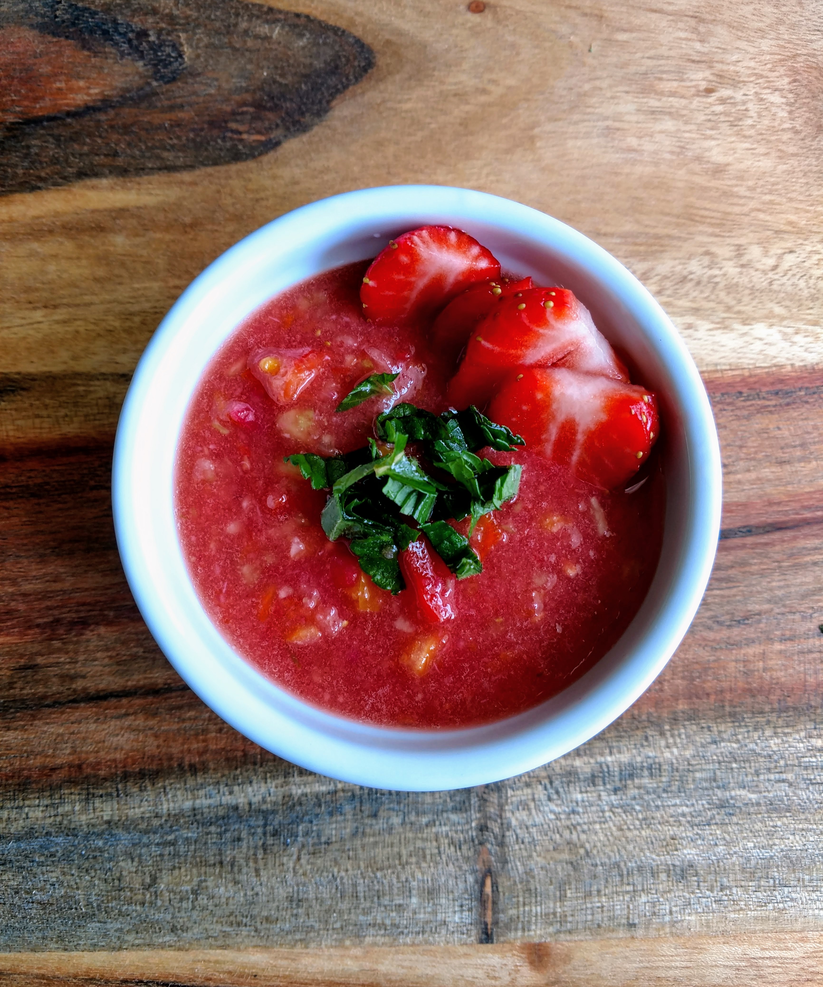 Strawberry Season is Here! Strawberry Gazpacho Recipe