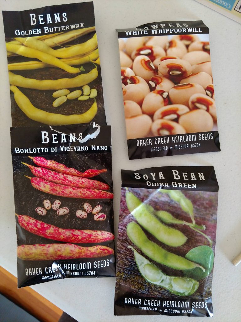 Seeds for the garden
